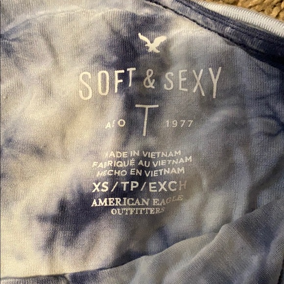 America eagle off shoulders tank - Picture 2 of 2